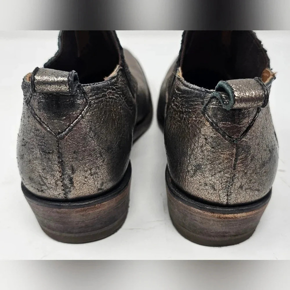 Frye Billy Shootie Western Metallic Bronze Boot Size 6.5 - Picture 7 of 11